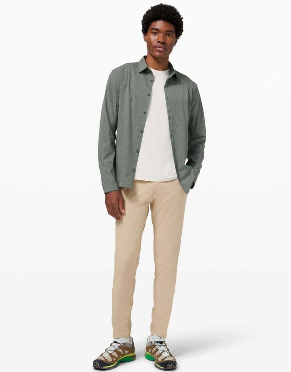Lululemon NWT Commission Pant Skinny 34" *Warpstreme Trench Size 30